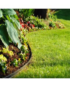 8' Black Aluminum Garden Edging