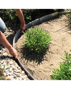 8' Silver Aluminum Garden Edging