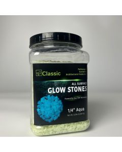 Glow Stone  Aqua 1/4" 5lb