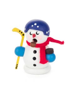 Ice Hockey Snowman Mini Smoker